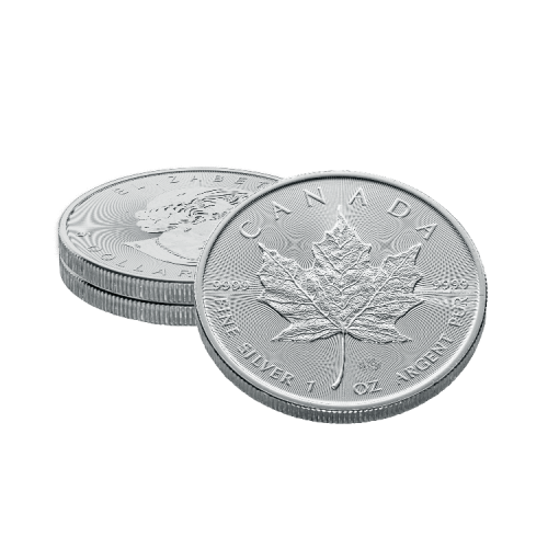 Thumbnail 1 oz Maple Leaf d'Argent 2023 angle 1