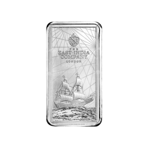 Thumbnail 250 gram zilveren muntbaar St. Helena voorkant