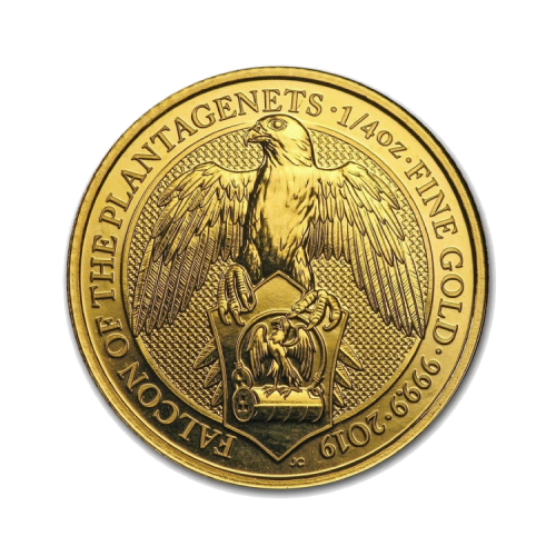 Thumbnail 1/4 oz Royal Mint Oro 2019 front