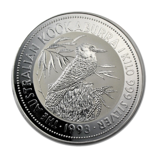 Thumbnail 1 kilo Kookaburra Plata 1993 front