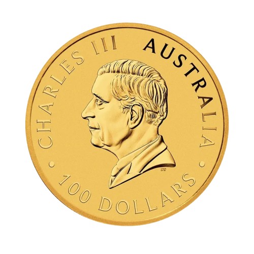 Thumbnail Achterkant 1 troy ounce gouden Lunar munt 2025