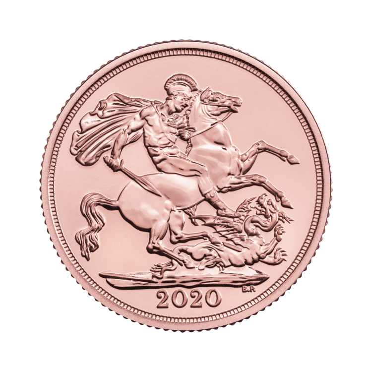 Sovereign Gouden Munt 2020 voorkant