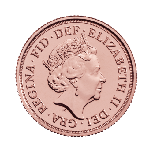 Thumbnail Sovereign Gouden Munt 2020 achterkant