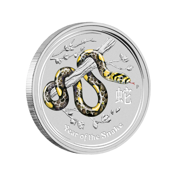 1 kilo Lunar Silver Coin 2013 front