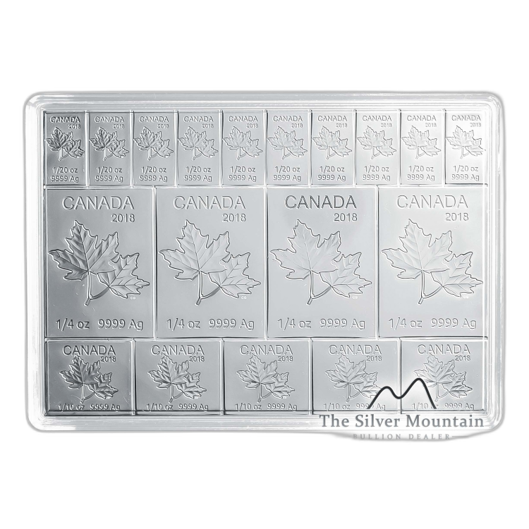 2 oz Royal Canadian Mint Silbermünze Verschiedene Jahre front