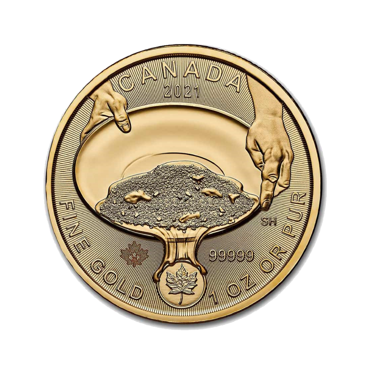 1 oz Royal Canadian Mint Goldmünze 2021 front