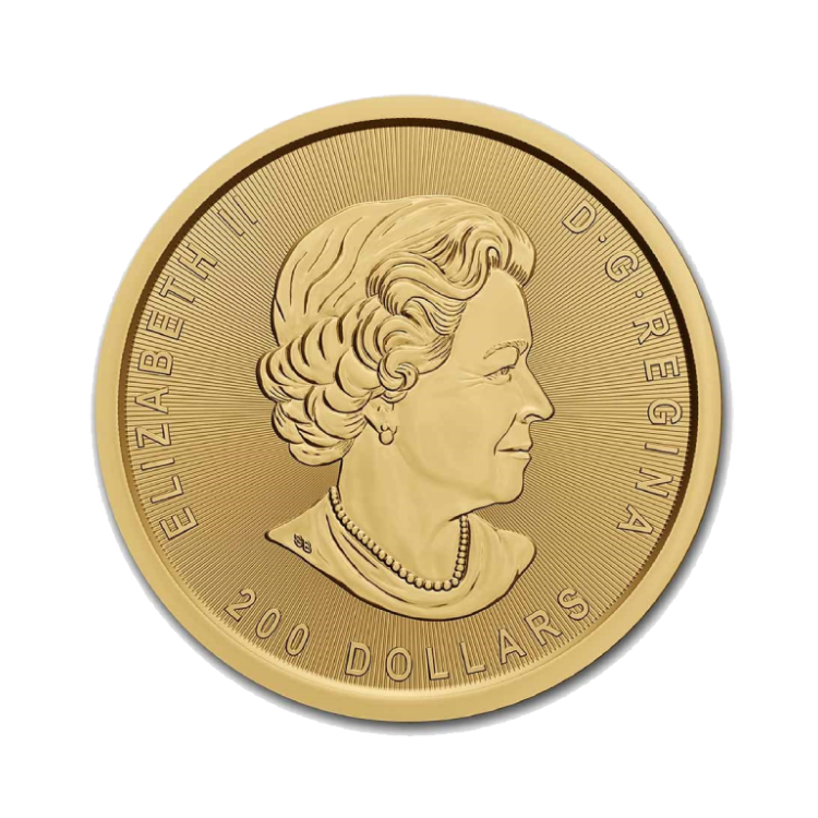 1 oz Royal Canadian Mint Goldmünze 2021 back