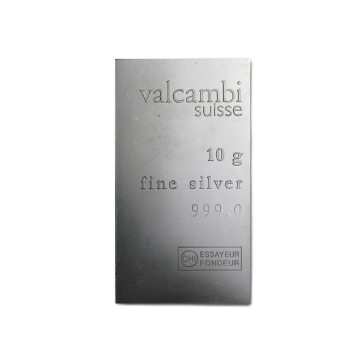 10g Royal Canadian Mint Silberbarren back