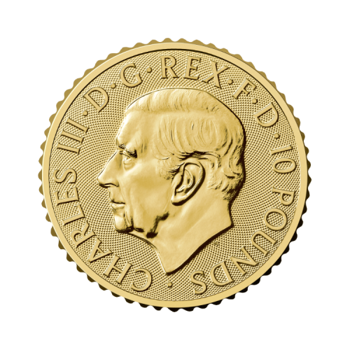 Thumbnail 1/10 oz Britannia Gouden Munt 2025 achterkant