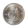 1 oz Krugerrand Plata Años Diversions front