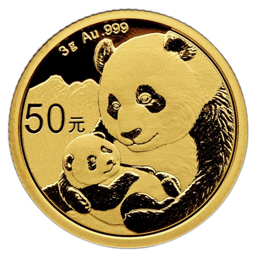 Thumbnail 3g Panda Goldmünze 2019 front