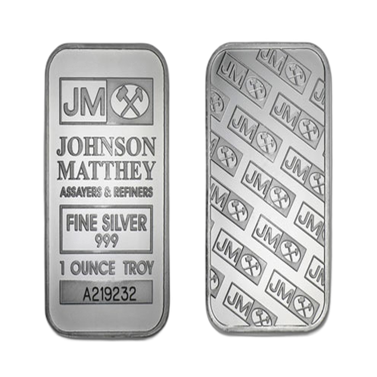 1 oz Lingot d'Argent Plusieurs Années back