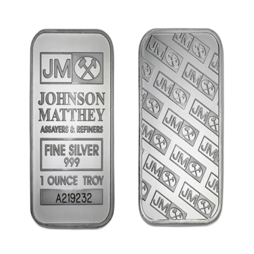Thumbnail 1 oz Lingot d'Argent Plusieurs Années back