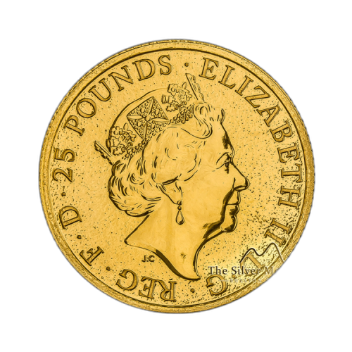 Thumbnail 1/4 oz Royal Mint Gouden Munt 2016 achterkant