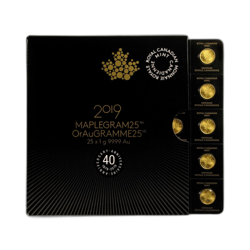 Thumbnail 25g Maple Leaf Or Plusieurs Années front