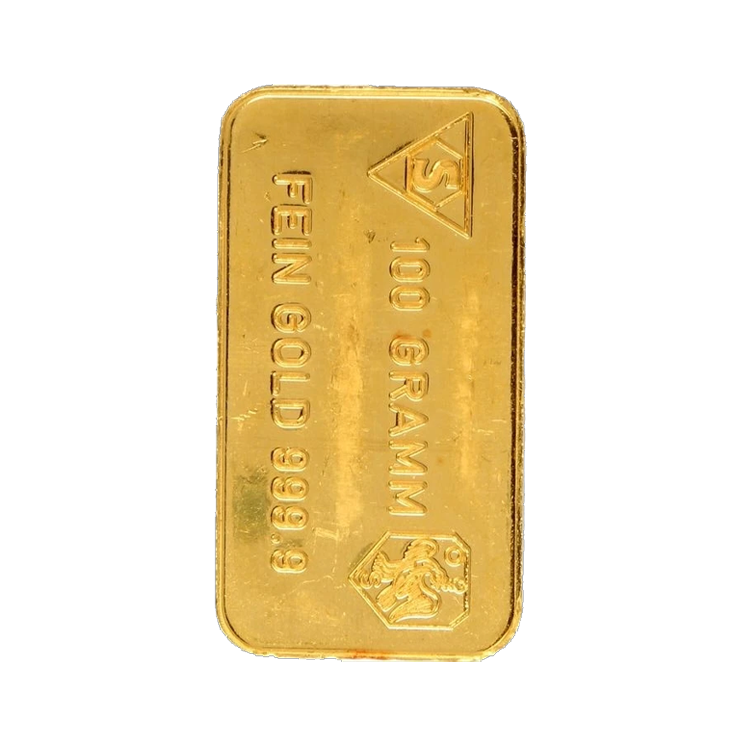 gold bar 100 gram