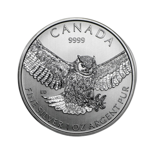 Thumbnail 1 oz Royal Canadian Mint Silbermünze Verschiedene Jahre front