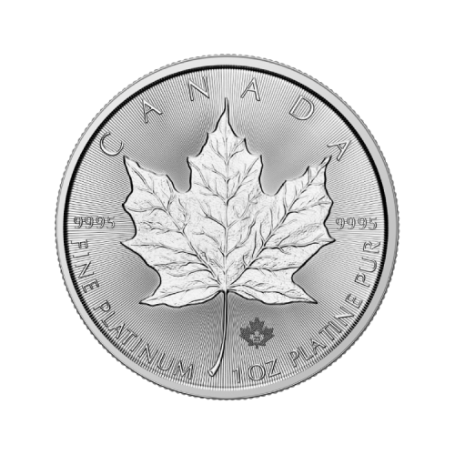 Thumbnail 1 oz Royal Canadian Mint Platina Munt 2025 front