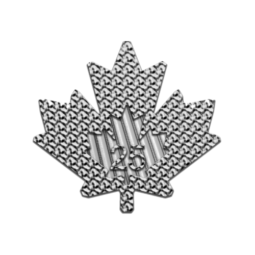 Thumbnail 1 oz Royal Canadian Mint Platina Munt 2025 angle 1