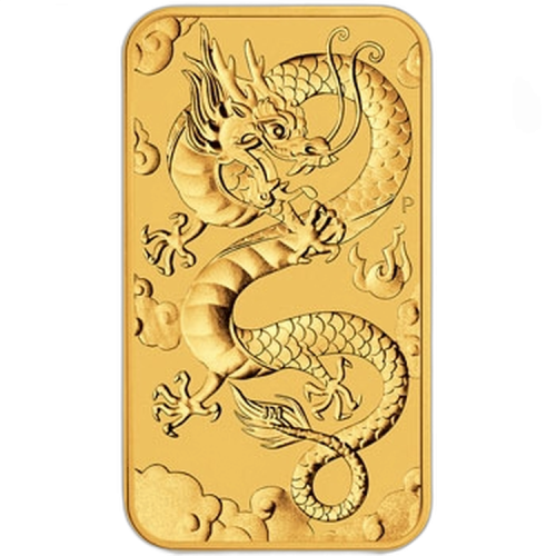 Thumbnail 1 oz Perth Mint Gold Bar 2019 front