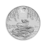 Voorkant 1 kilo zilveren Lunar munt 2025 Year of the Snake