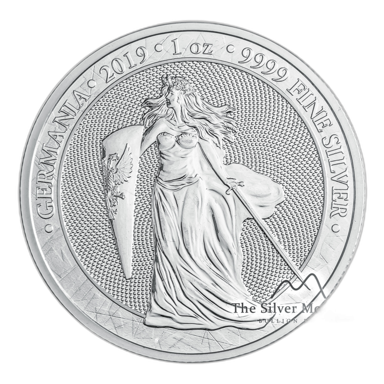 1 oz Germania Silver Coin 2019 front