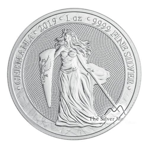 Thumbnail 1 oz Germania Silver Coin 2019 front
