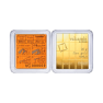 20 x 1g Valcambi Gold Combibar front