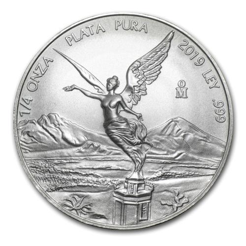 Thumbnail 1/4 oz Mexican Libertad d'Argent 2019 front