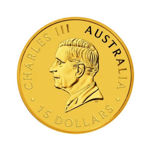 Thumbnail 1/10 oz gold Kangaroo 2025 reverse