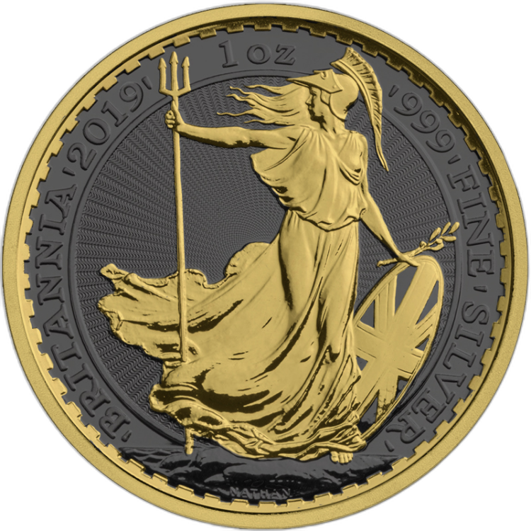 1 oz Royal Mint Zilveren Munt 2019 voorkant