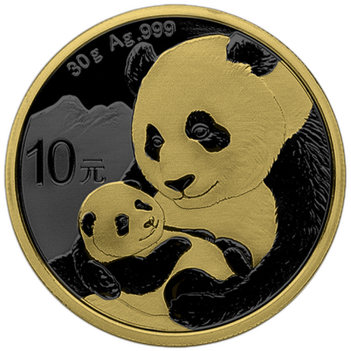 Thumbnail 30g China Gold Coin Corp. Silver Coin 2019 front
