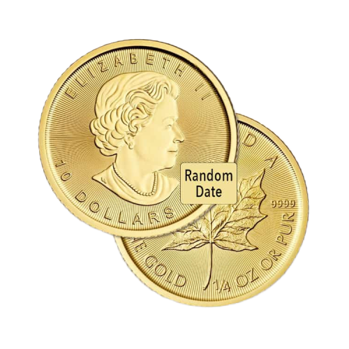 Thumbnail Various years 1/4 oz Maple Leaf