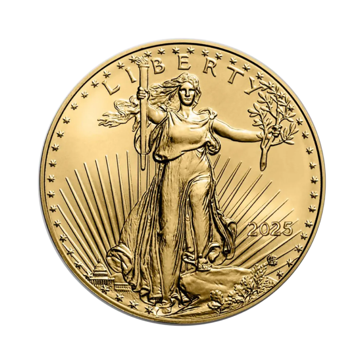 1 oz American Eagle Goldmünze 2024 front
