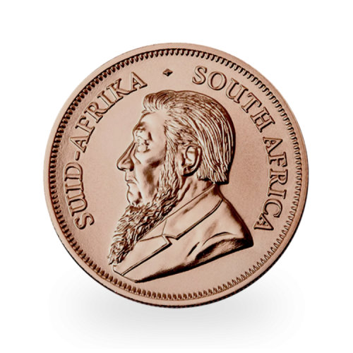 Thumbnail 1 troy ounce gold Krugerrand coin 2024 reverse