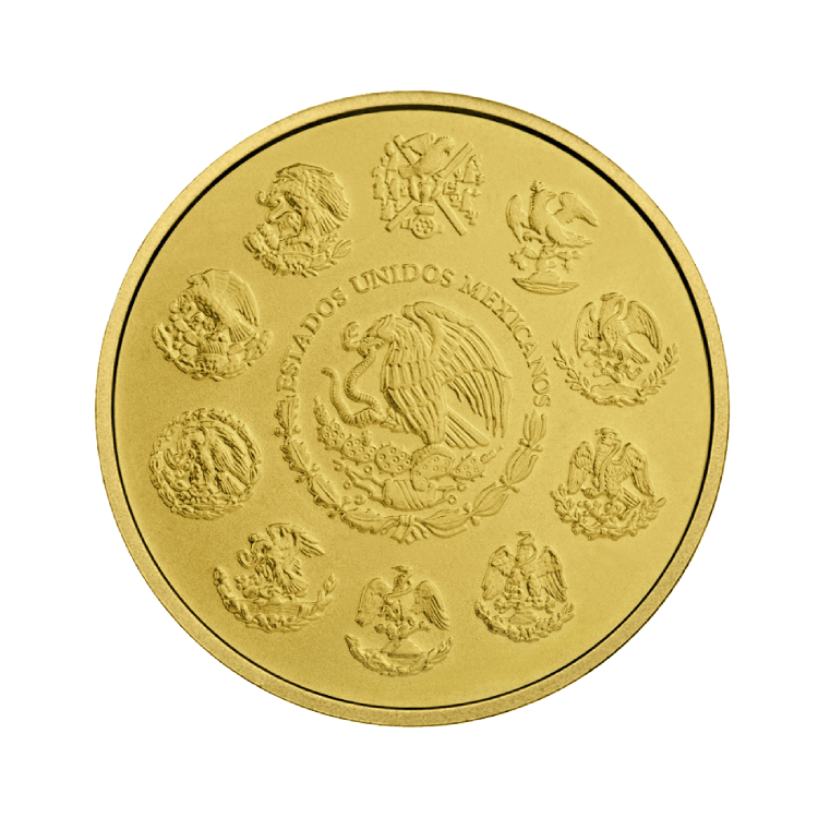 1 oz Banco de Mexico Goldmünze Verschiedene Jahre back