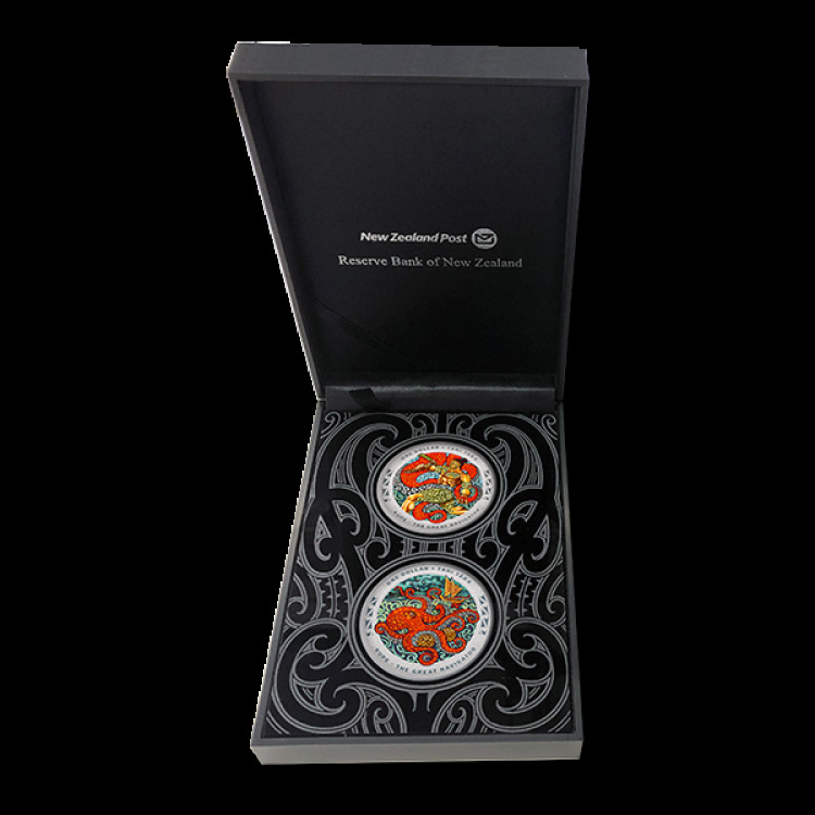 2 oz New Zealand Mint Silbermünze 2019 front