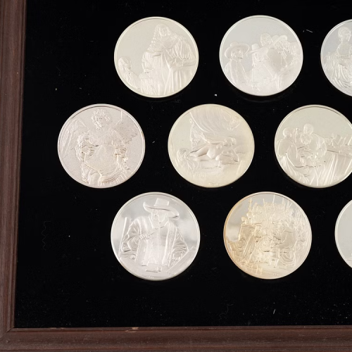 Thumbnail 3 kilo Franklin Mint d'Argent Plusieurs Années angle 3