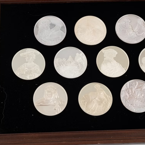 Thumbnail 3 kilo Franklin Mint d'Argent Plusieurs Années angle 4