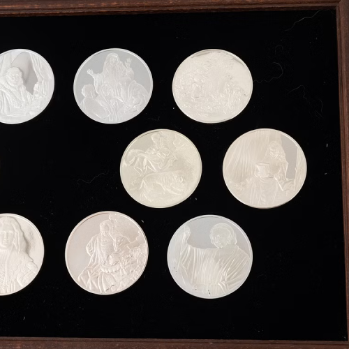 Thumbnail 3 kilo Franklin Mint d'Argent Plusieurs Années angle 6