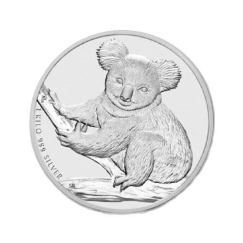 Thumbnail 1 kg zilveren Koala 2009