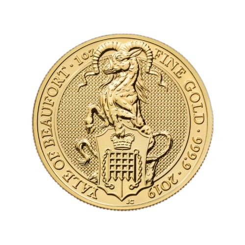 Thumbnail 1 oz Royal Mint Gold Coin 2019 front