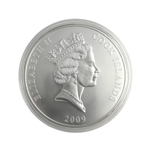 Thumbnail 1 kilo New Zealand Mint Zilveren Munt Divers achterkant