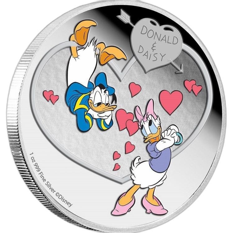 1 oz Disney Zilveren Munt 2019 voorkant