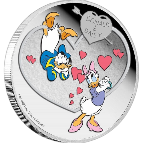 Thumbnail 1 oz Disney Zilveren Munt 2019 voorkant