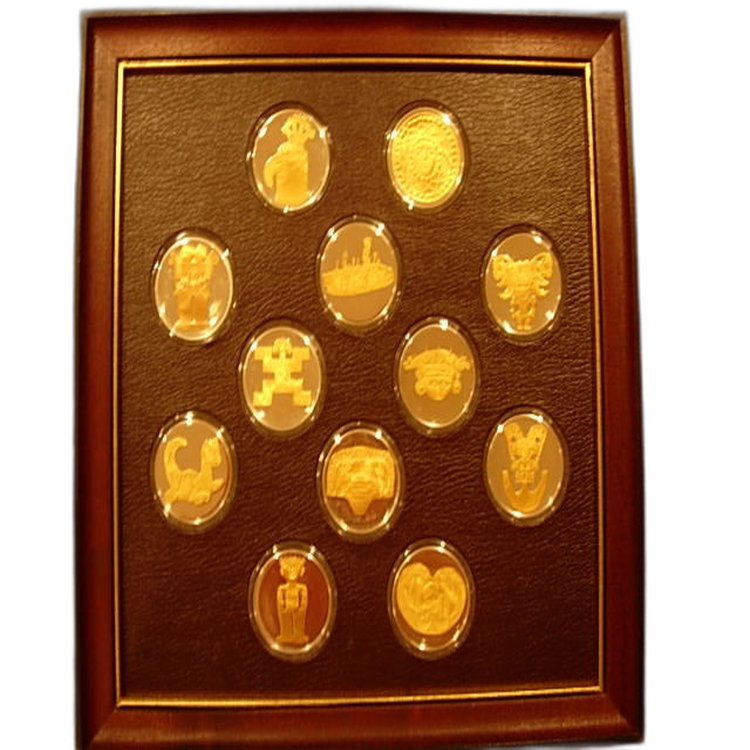 345g Franklin Mint Silbermünze Verschiedene Jahre front