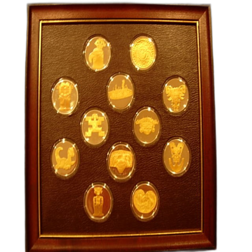 Thumbnail 345g Franklin Mint Silbermünze Verschiedene Jahre front