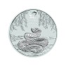 1 once troy d'argent Lunar III Année du Serpent 2025 front