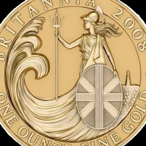 Thumbnail 1 oz Britannia Gold Coin Mixed Years angle 2