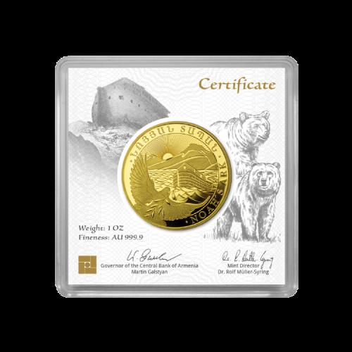Thumbnail 1 oz Geiger Gouden Munt achterkant